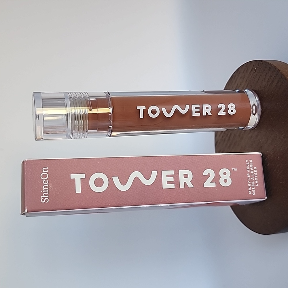 Tower 28 Shine On Milky Lip Jelly Shade Cashew